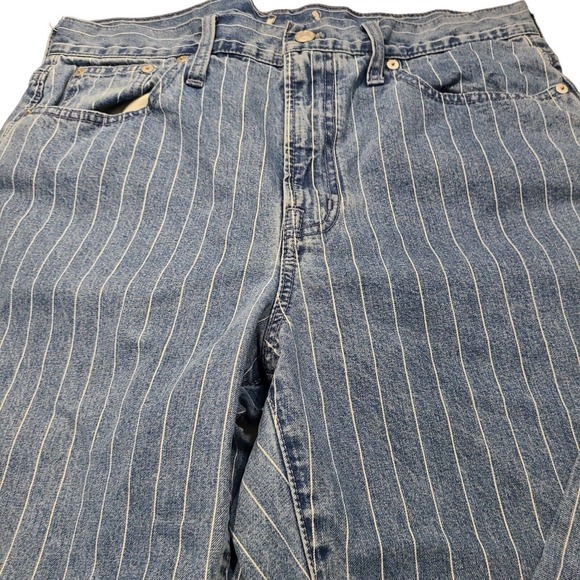 Madewell Jeans Womens The Perfect Vintage Pinstripe Edition - Picture 8 of 12